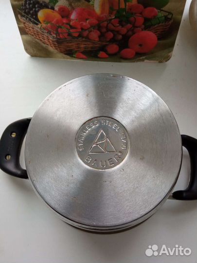 Кастрюля Bauer 4 л, принадлежности к кастрюлям