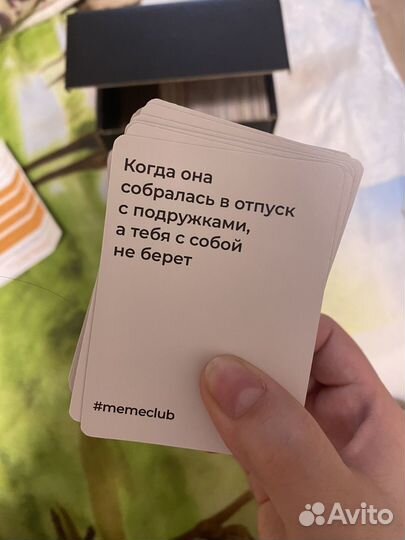 Meme club карточная настольная игра