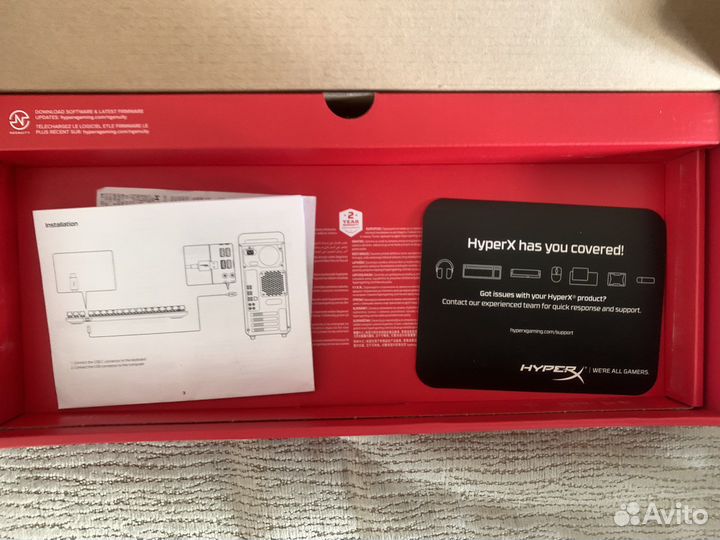 Клавиатура механическа HyperX allow origins core