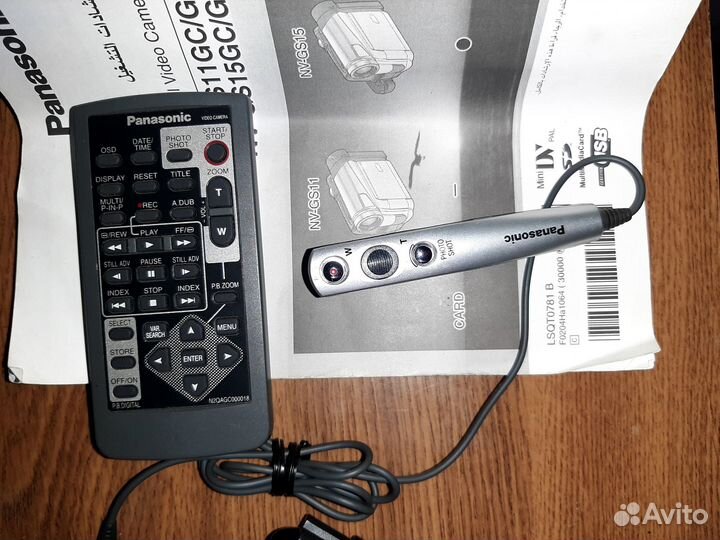 Panasonic NV-GS11GC видеокамера рабочая