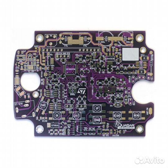 Металлоискатель Квазар ARM+. Печатная плата