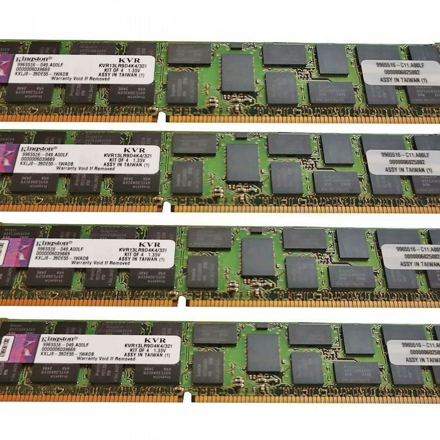 [KVR13LR9D4K4/32I] Оперативная Память Kingston 32gb Kvr13lr9d4k4/32i