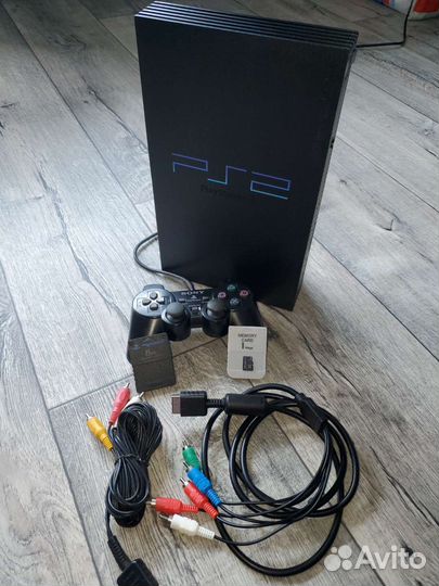 Sony PS2 fat с пломбой + 128Gb