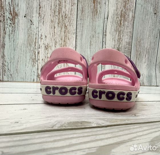 Сандалии crocs c7 для девочки