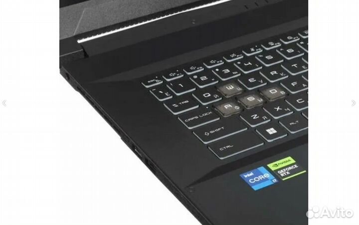 Ноутбук MSI GF76 Katana 17 B12VFK-271XRU черный