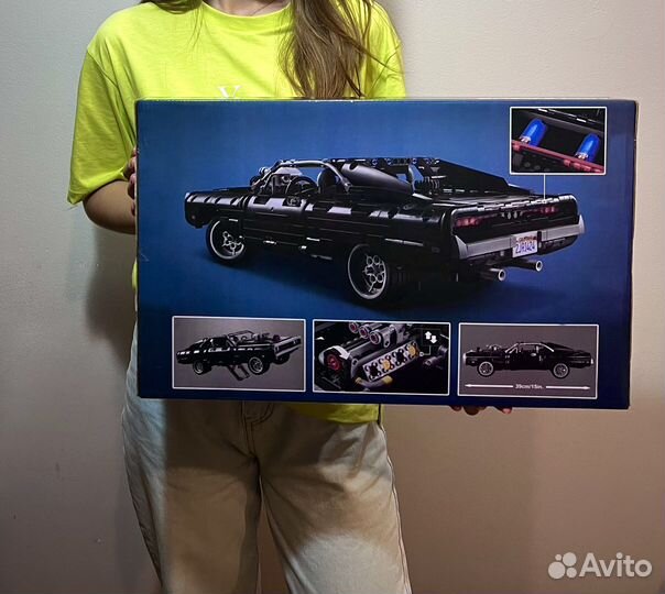 Lego dodge charger Доминика Торетто (аналог)