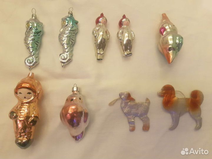 Елочные игрушки СССР