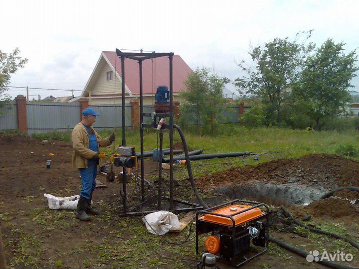 Бурение скважин на воду без заезда