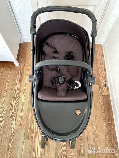 Коляска Mima xari 3 в 1 чёрная