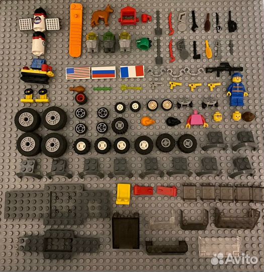 Аксессуары, детали, колеса Lego, оригинал