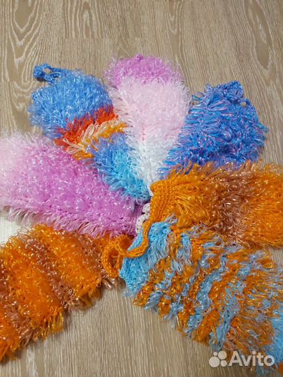 Мочалка ручной работы