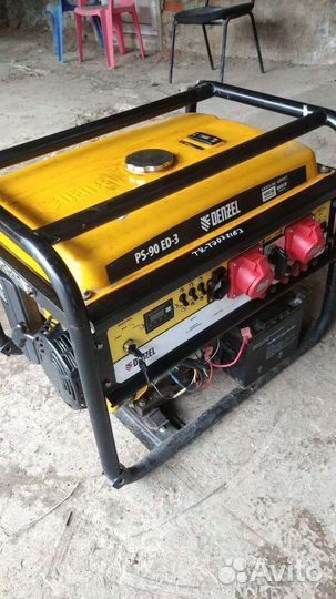 Бензиновый генератор Denzel 9квт