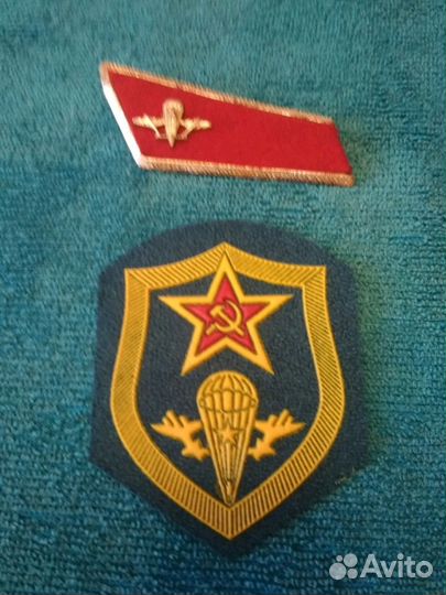 Шеврон и околыш вдв