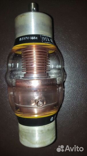 Вакуумный конденсатор переменной емкости кп1-4