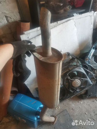 Родной глушитель audi 100 c4 2.8