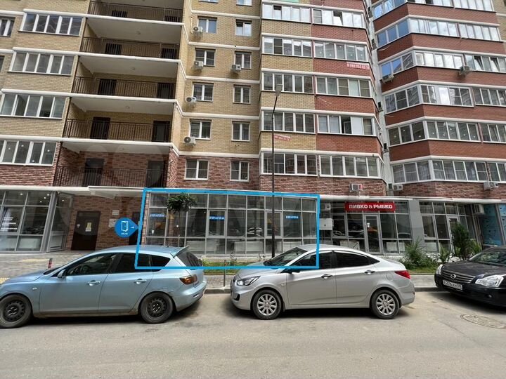 Торговое помещение в престижном ЖК, 71.1 м²