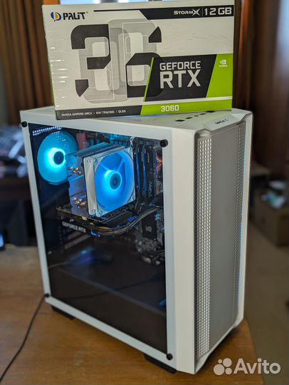 Игровой I5-12400F/ RTX 3060 / 16gb/SSD 1tb