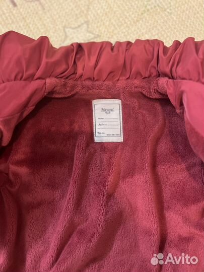 Курточка демисезонная для девочки 86