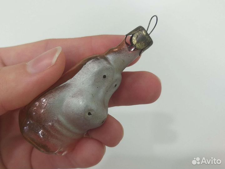 Елочные игрушки СССР советские стекло