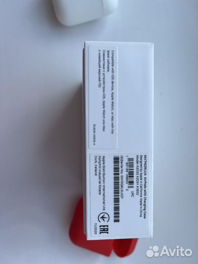 Наушники apple airpods