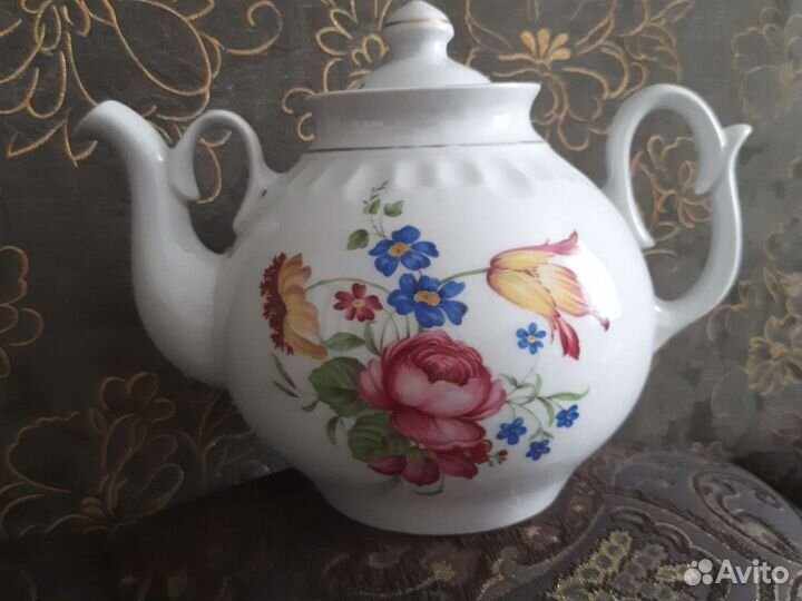 Чайник заварочный фарфоровый СССР