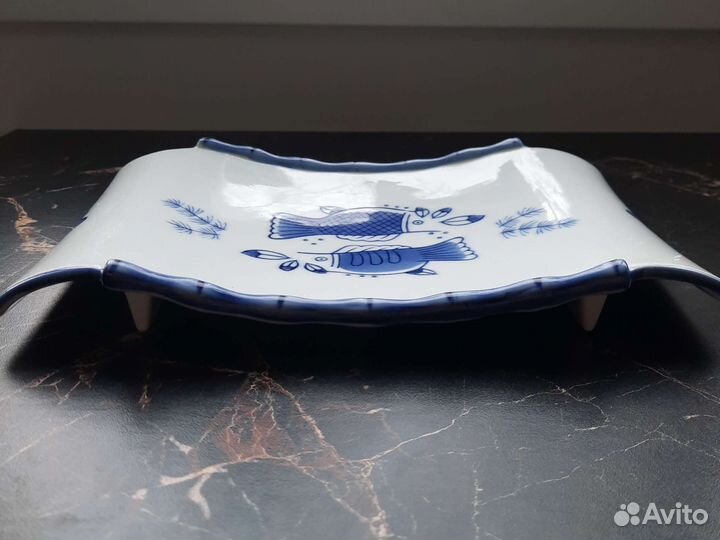 Тарелки, тарелки для суши, тарелки делфт