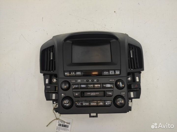 Блок управления климат-контролем Toyota Harrier