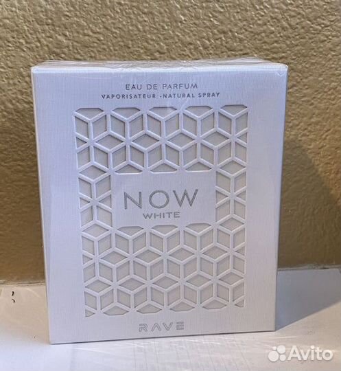 Свежие женские Now white Rave
