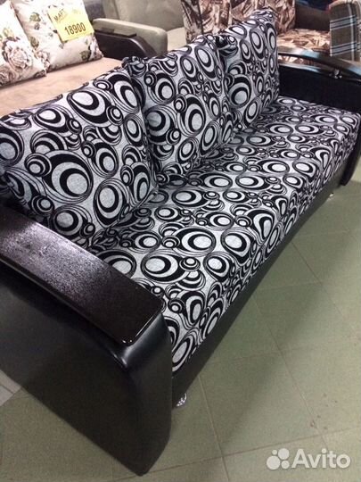 Диван Еврокнижка на пружинном блоке