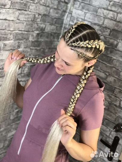 Косы, косы с канекалоном, афрокосы, боксерские кос