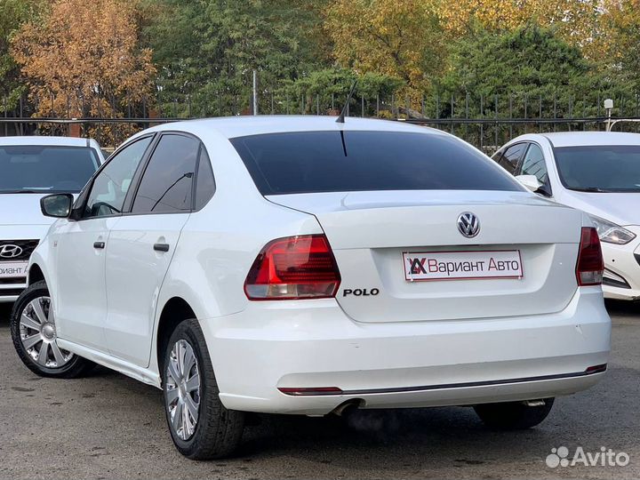 Volkswagen Polo 1.6 МТ, 2016, 220 000 км