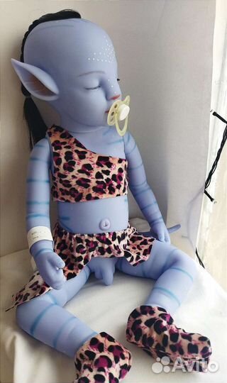 Кукла Реборн.Мальчик Аватар, 50 см