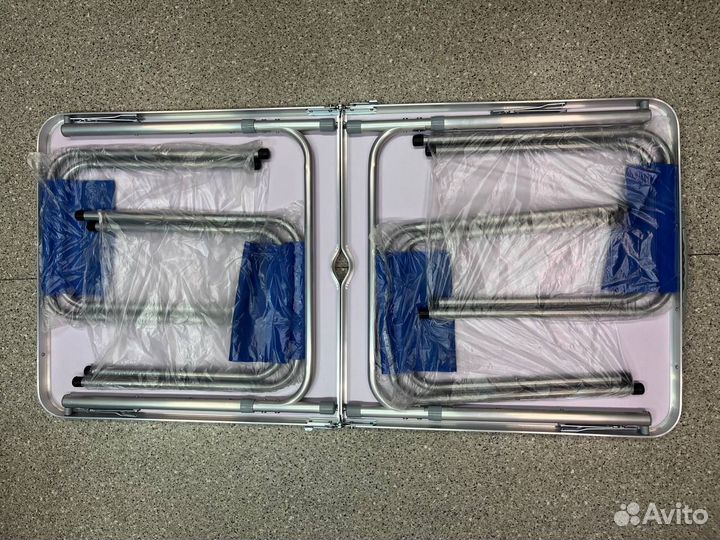 Стол складной туристический (синий)