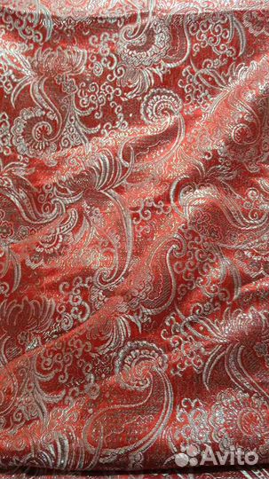 Ткань костюмная парчовая