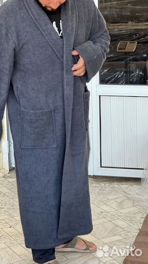 Мужской махровый халат