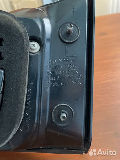 Задний левый фонарь Lexus es250 2014 года