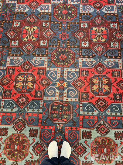 Ковер 795. Антикварный сумах конца 19 века