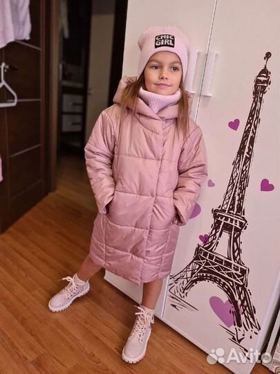 Пальто для девочки куртка