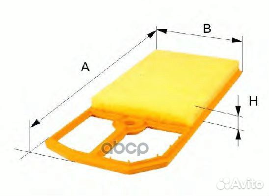 Фильтр воздушный AP183 Filtron