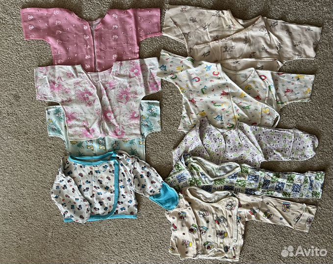 Вещи пакетом на новорожденного 0-3