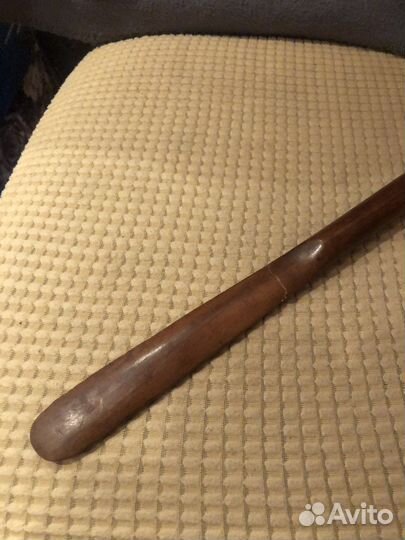 Старинная Ложка для обуви Собака.Дерево