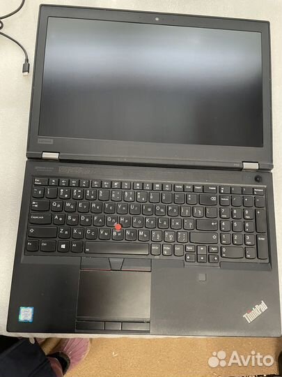 Ноутбук lenovo thinkpad P53 i7-9850M/32/256+500