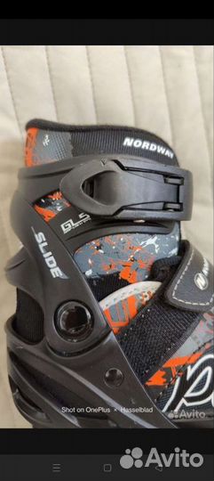 Коньки детские раздвижные Nordway Slide, 26-30