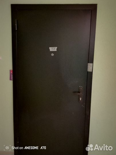 Дверь входная металлическая от застройщика