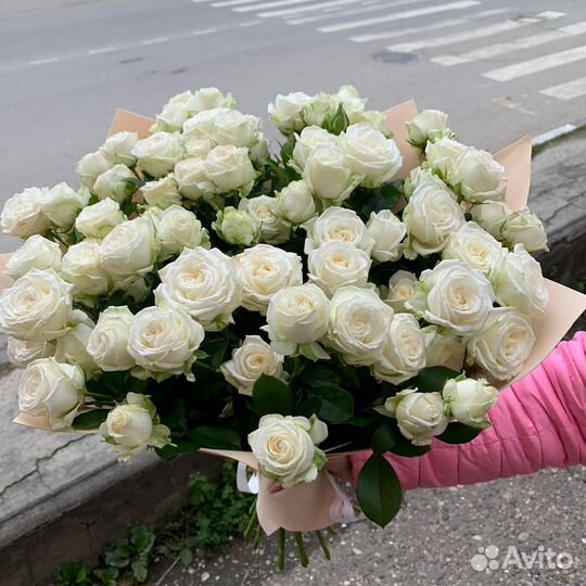 101 роза 51 роза 25 21 Букет Доставка