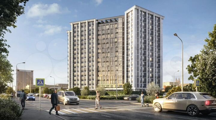 3-к. квартира, 64,1 м², 15/16 эт.