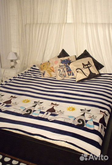 Плед флисовый новый