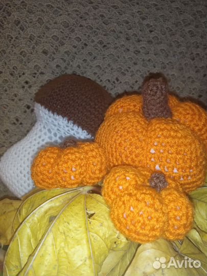 Вязаная тыква