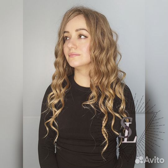 Система замещения волос, косы со свободным концом