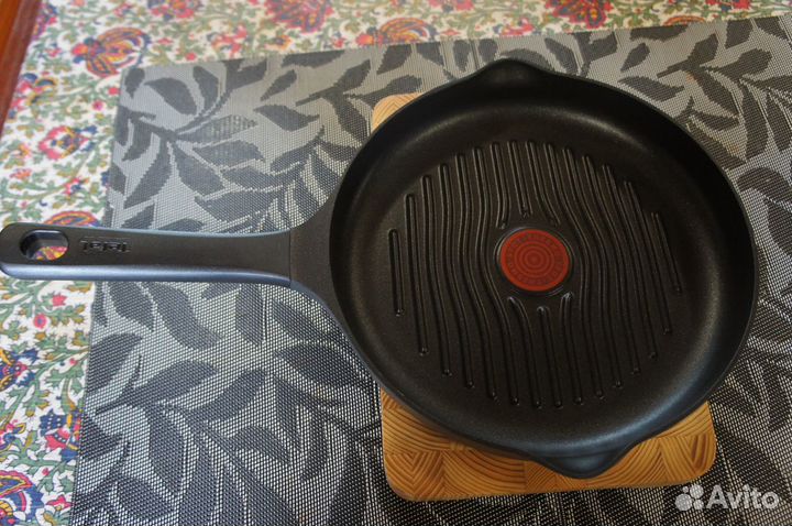 Сковорода гриль tefal sensoria induction 26 см